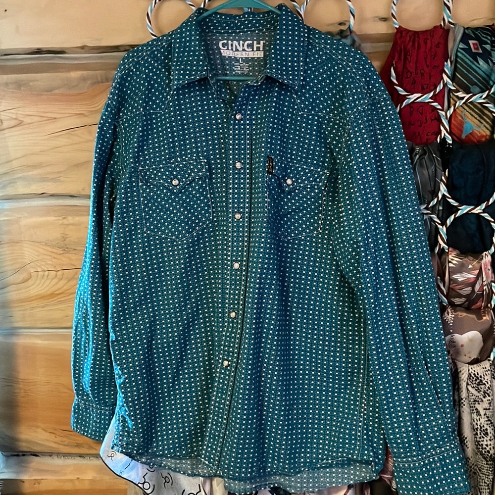 Cinch Pearl snap shirt